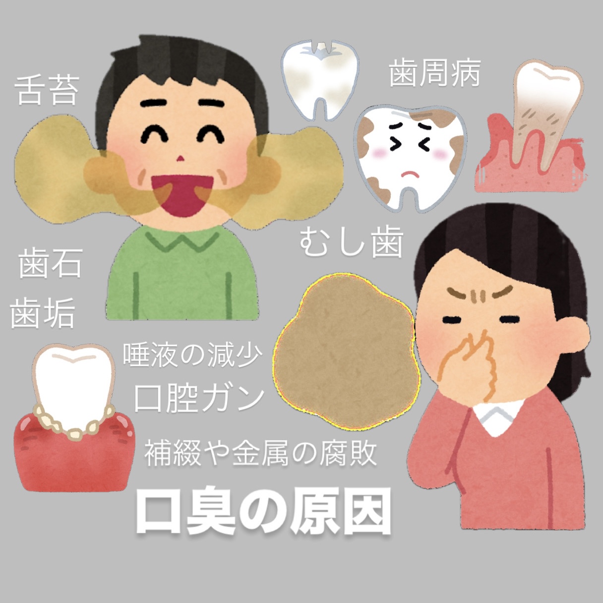 その口臭、改善できるかも！？