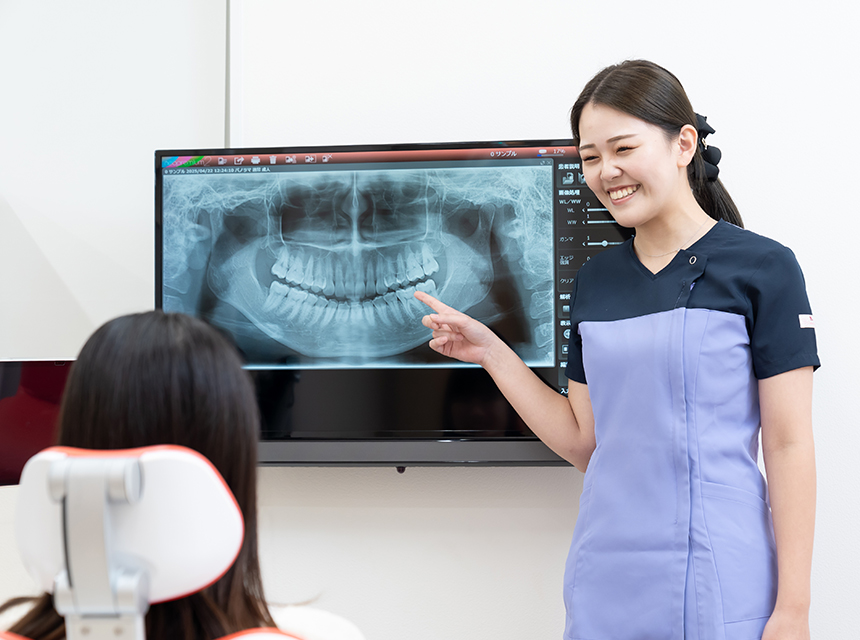 1問診・口腔内の診察